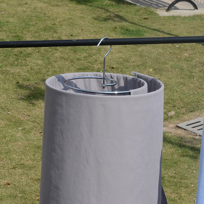 Spiral Clothes Drying Rack, Round Foldable Clothes Hanger, Quilt Drying Tool, Spiral-Style Sheet Drying Rack for Balcony, Wholesale from Manufacturer