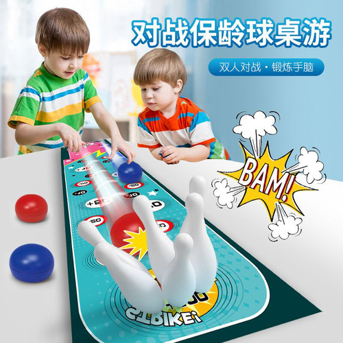 Tabletop Curling Game, Indoor Sports, Leisure, Parent-Child Interactive, Battle, Bowling, Football, Children's Tabletop Game, Toy