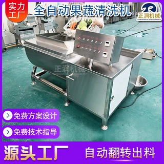 厂家供应苦瓜片清洗机 涡流式材清洗机 酒店用小型臭氧洗菜机