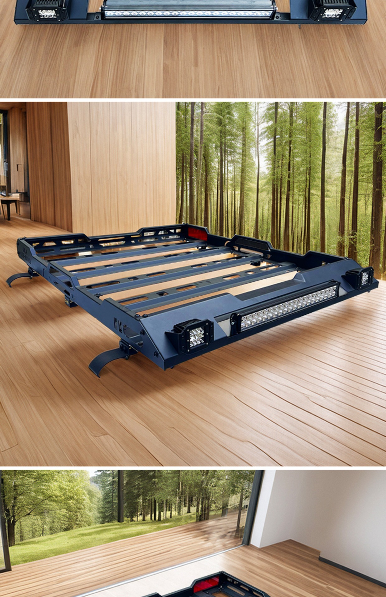 Great Wall Cannon Pickup Modified Luggage Rack Roof Frame Travel Rack Multi-purpose Cannon Luggage Basket Wingle Car PLUS Shelf