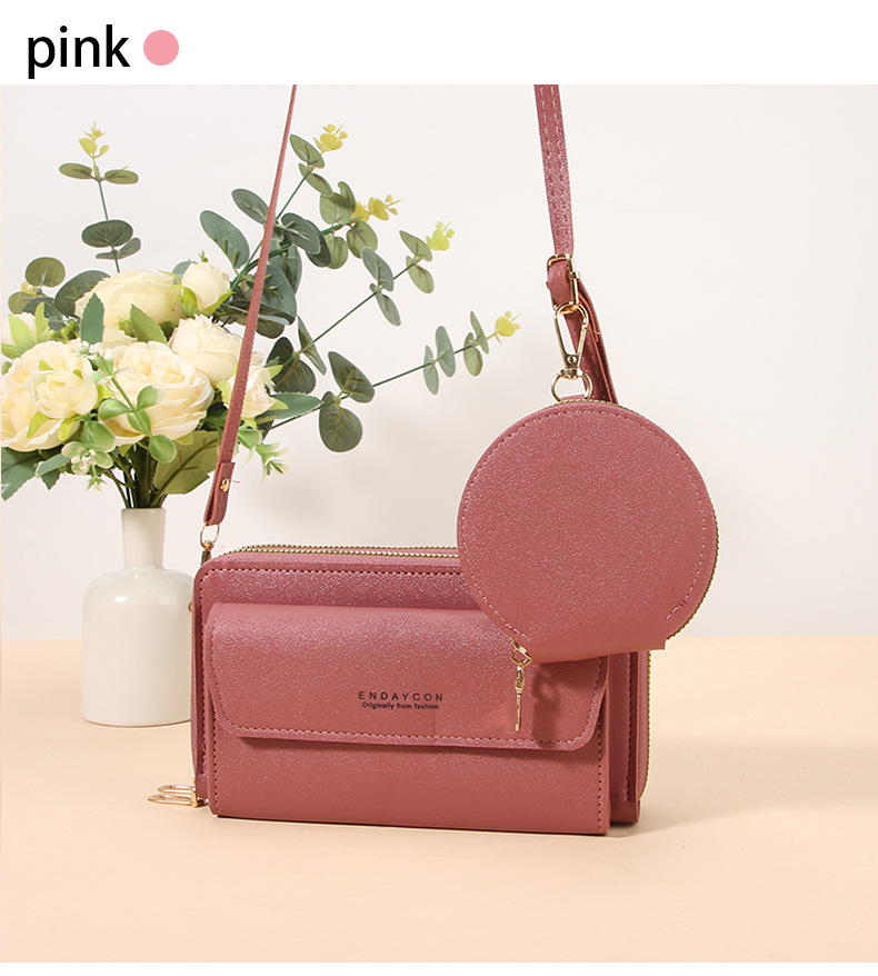 146g Weight Zipper Closure Type Single Shoulder Strap Strap Type Crossbody Bag Bags Type Holiday, Daily Occasion PVC Material Solid Color Pattern All Seasons Season Women's Gender Vintage Style, Classic Style Style Square Shape Small Size Women's Solid Color PVC Zipper Phone Wallets 14