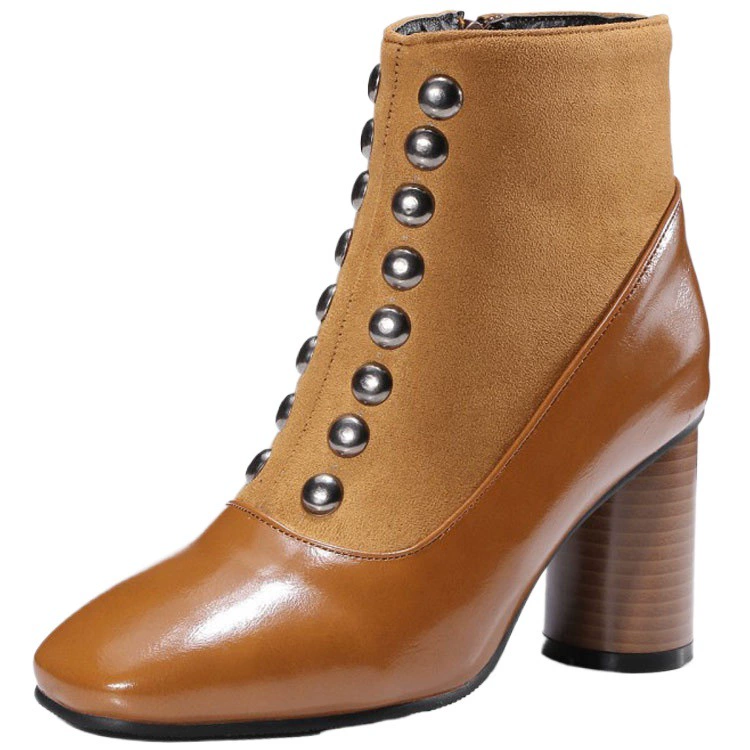 High low boots, European style, plus size