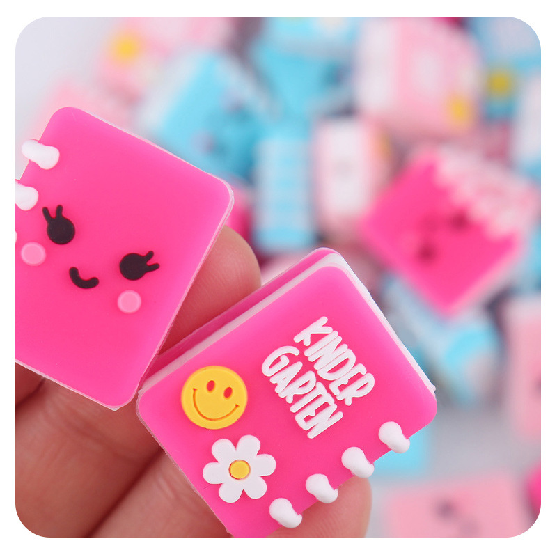 Bebés y niños pequeños dibujos animados silicona cuaderno dentín bebé creativo DIY pacificante chaqueta pulsera accesorios juguetes