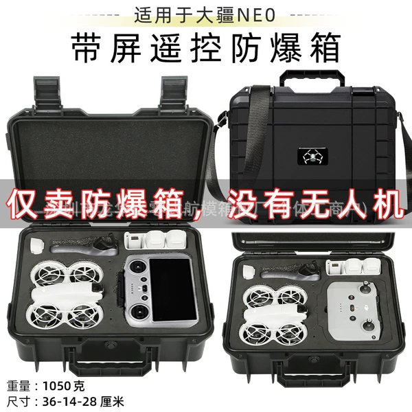 Neo screen explosion-proof box black