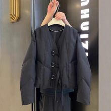 2025新款黑色短款棉服女冬棉衣棉袄爆款潮保暖外套韩系加厚超好看