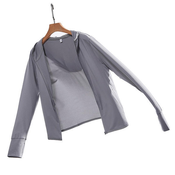 Fashionable silk sun protection clothing