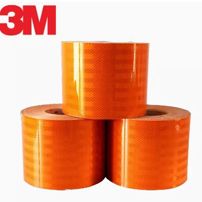 3m Brand Orange Reflective Tape, Reflective Stickers for Hazardous Material Tank Trucks, Orange Reflective Paper, Reflective Strips for Outdoor Use 3m Brand Orange Reflective Tape, Reflective Stickers for Hazardous Material Tank Trucks, Orange Reflective Paper, Reflective Strips for Outdoor Use