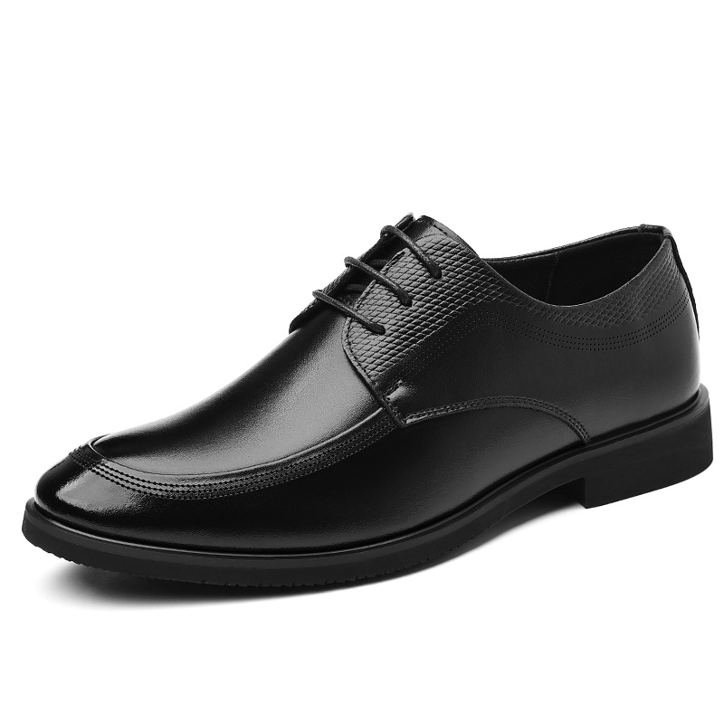 Autumn Caual Leather For Men, Buine Formal Wear, Britih Tyle Derby Hoe, Large Ize Oft-oled Wedding Groom_voghion.com