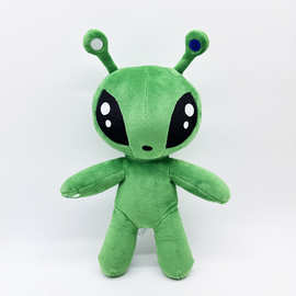 跨境新款  green alien plush 外星人玩偶 毛绒玩具公仔 毛绒玩偶