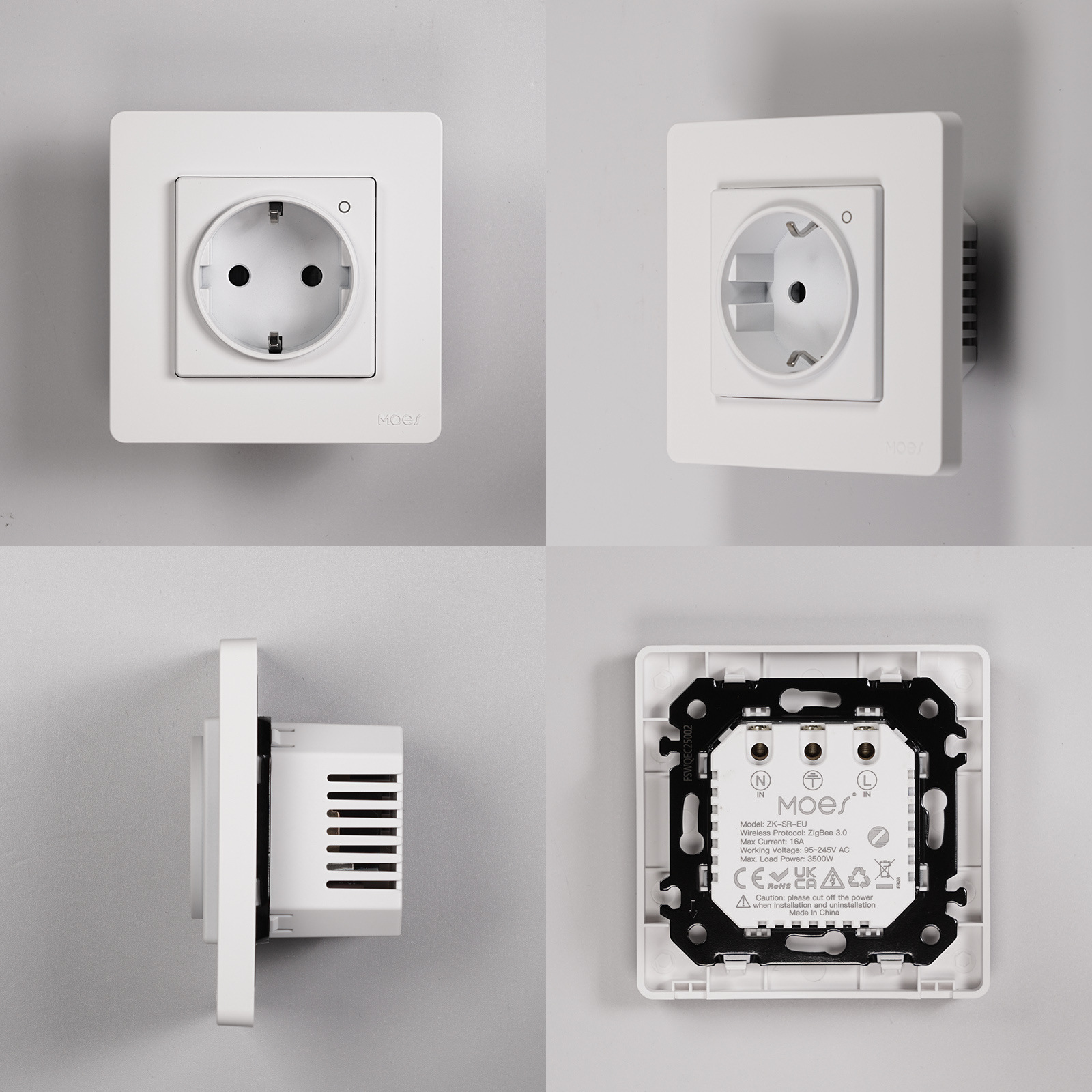 Tuya akıllı ev zigbee2mqtt akıllı priz uygulaması uzaktan zamanlama güç izleme 16A priz