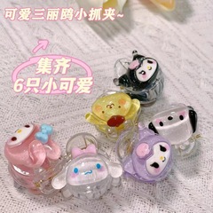 Y2K三丽鸥小抓夹卡通刘海夹甜美可爱少女心库洛米高马尾神器批发