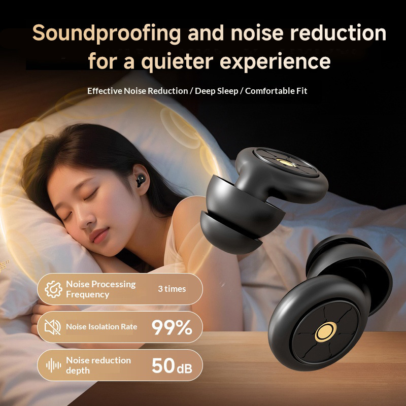 Temu Cross-Border New Model Super Strong Filter Earplugs for Learning, Sports, Sleeping, Noise Reduction, Soundproofing, Waterproof Silicone Earplugs Temu Cross-Border New Model Super Strong Filter Earplugs for Learning, Sports, Sleeping, Noise Reduction, Soundproofing, Waterproof Silicone Earplugs