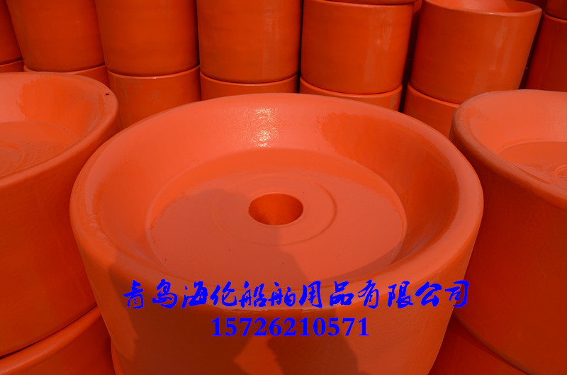 EVA橡塑实心浮球 聚氨酯填充浮标 锥形浮标 河道拦污用浮排防撞设