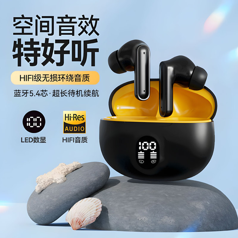 国境を越えた新製品 S510 インイヤー真のワイヤレス Bluetooth ヘッドセット、大容量バッテリーと長いバッテリー寿命、ランニング音楽スポーツヘッドセット|undefined