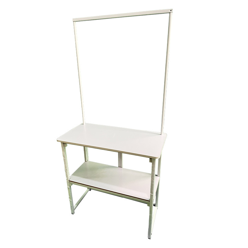 Stand plegable para exposiciones, mesa promocional, carrito móvil, estante, estación de degustación para supermercados, expositor de pósteres, almacenamiento.