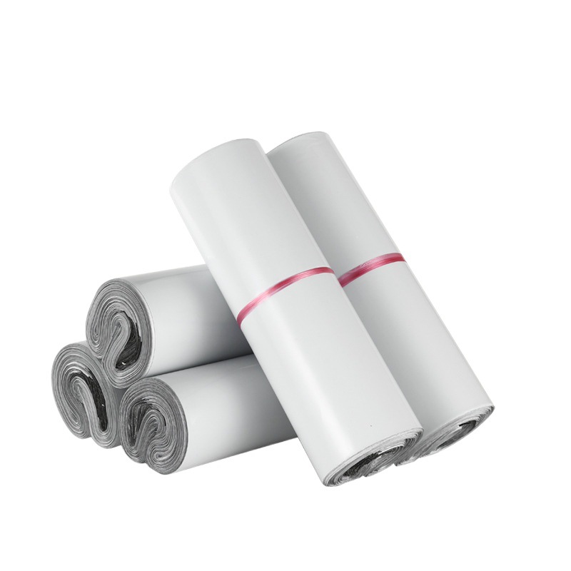 Venta al por mayor PE nuevo material blanco expreso bolsa SF Express bolsa logística embalaje bolsa impermeable bolsa de plástico imprimible
