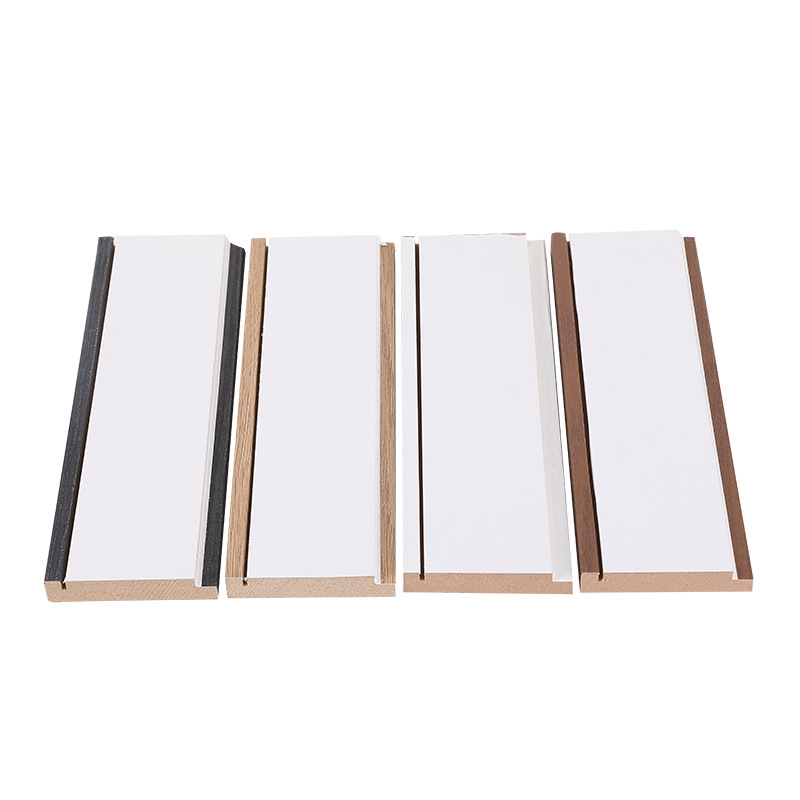 定制画框条中空立体3D标本包边相框条画框线密度板包纸木制线条