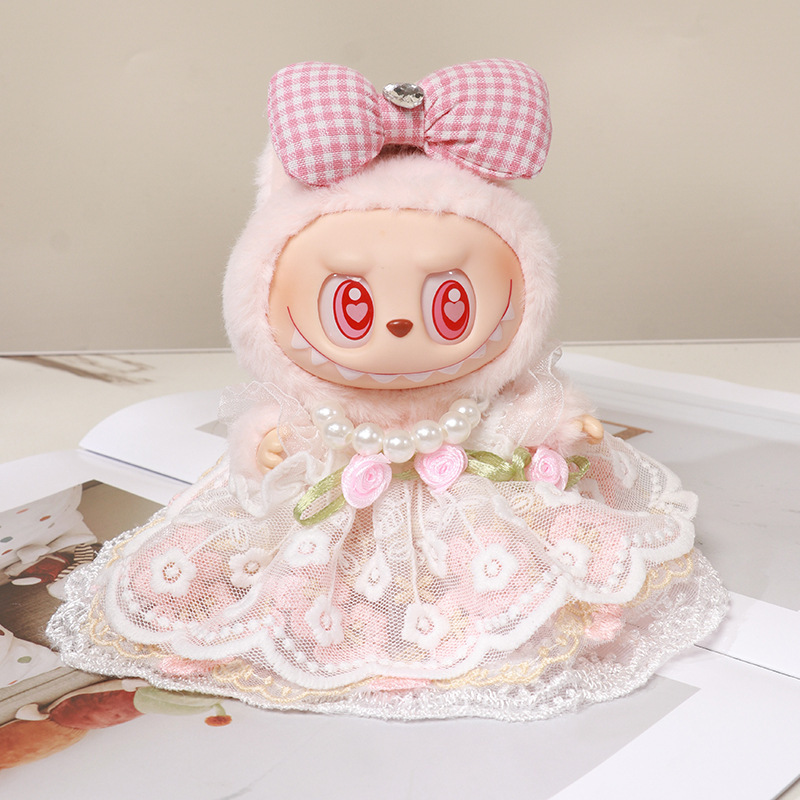 ラブブベビー服ドレス新製品はラブブ人形周辺機器を着用できますかわいい着替えぬいぐるみ服卸売|undefined