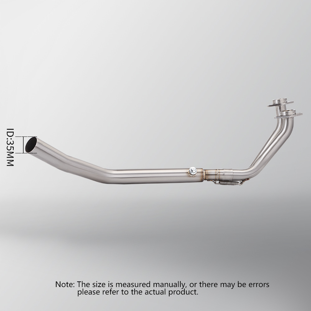 Motorcycle scooter modified Sanyang TL508 stainless steel exhaust pipe front section non-destructive installation 2022-2024
