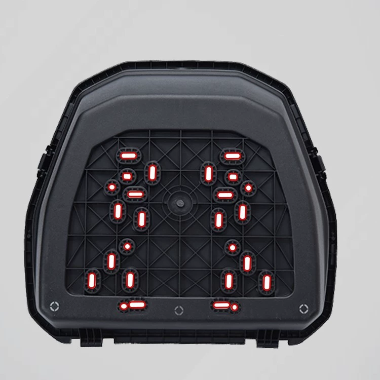 Задняя задняя коробка электромобиля Yadi Lvyuan аккумуляторная батарея багажник мотоцикла водонепроницаемый ящик для инструментов белый