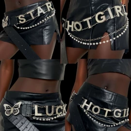 腰带;腰链;腰饰