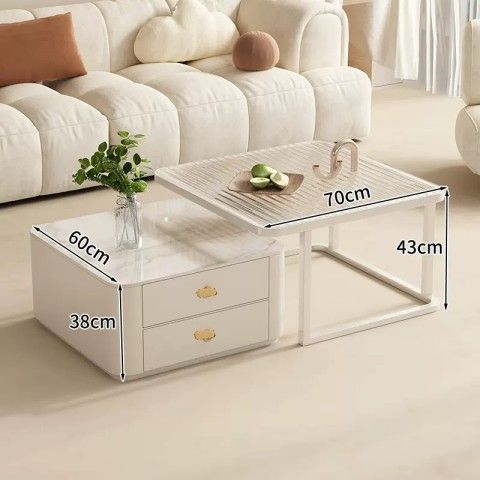 더블 드로우 창홍 설산 화이트 크림 화이트 프레임