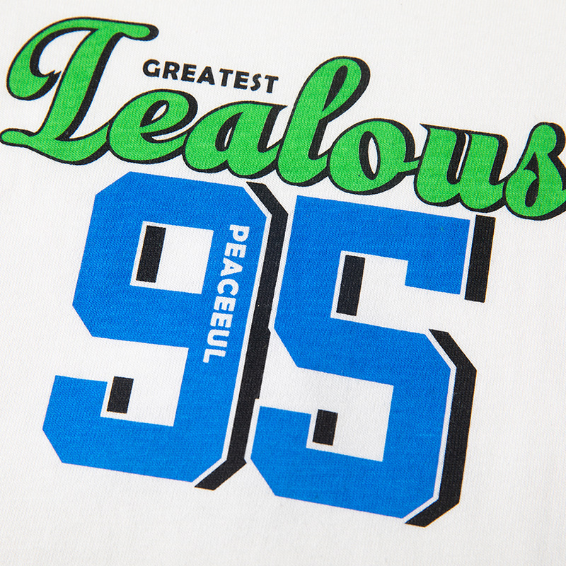 Ropa de verano para niños algodón color manga larga primavera y otoño tops marea guapo ropa para niños una generación