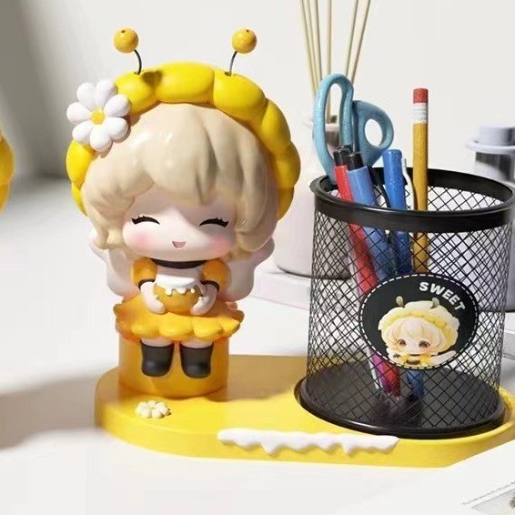 Portalápices de Harry Potter de gran capacidad, multifunción, estilo ins, almacenamiento de escritorio simple, artefacto, papelería para estudiantes, oficina