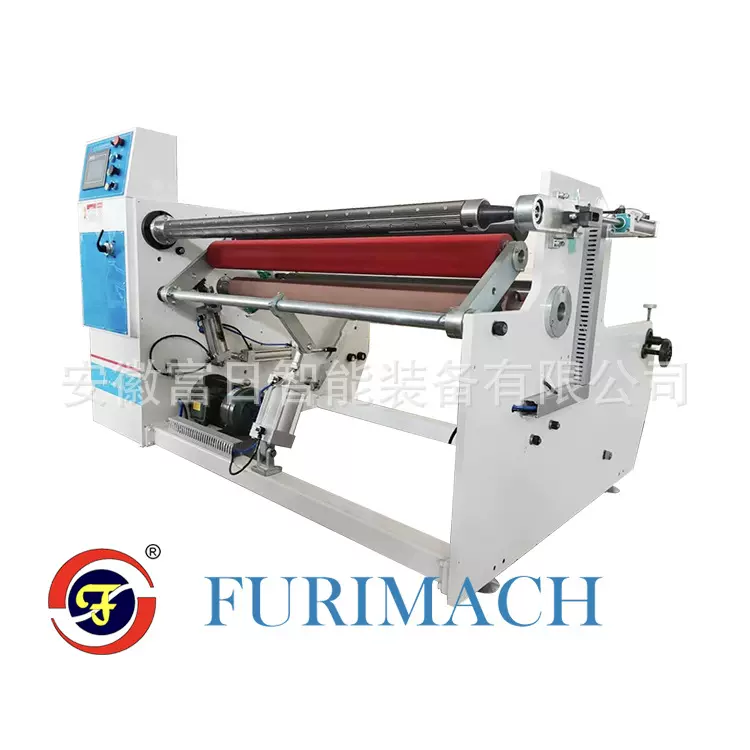 富日定制单轴复卷机 PET保护膜复卷机电工胶布复卷机FR-806