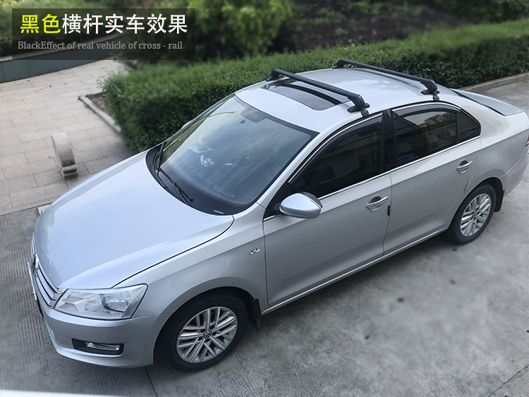 Car Universal Luggage Rack Crossbar Aluminum Alloy Car MPV Pickup Load Roof Rack Beam Travel Rack Storage Cargo