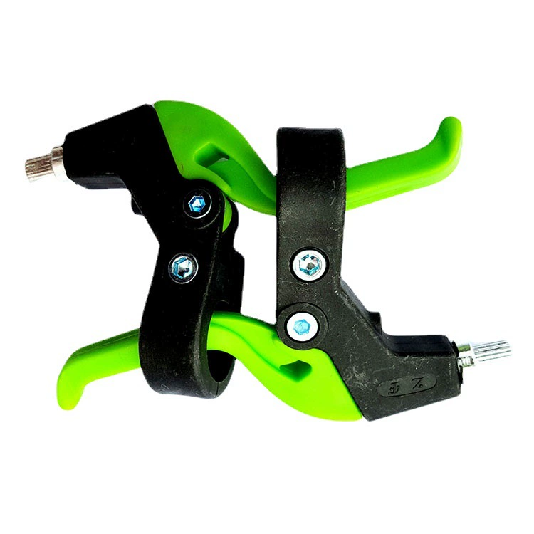 Педаль тормоза V-образной пробы V‑brake lever, универсальная посадка Ø22.2 мм, пластик + железо, красочная пара