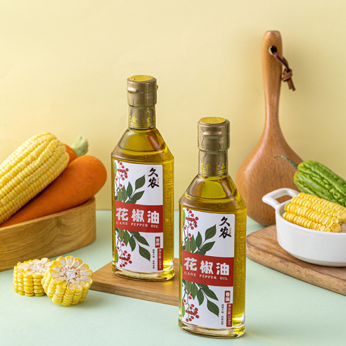 Sichuan Specialty Red Flower Pepper Oil, Hot Pressed Flower Pepper Oil, Cold Dressing Seasoning Oil, 168ml, Wholesale