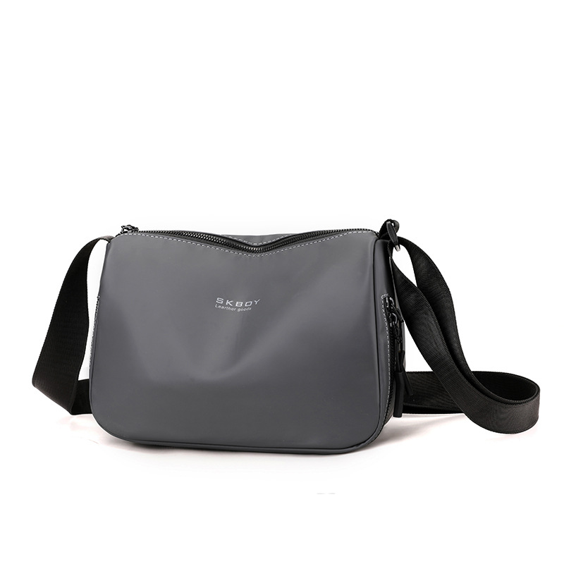 Nueva tendencia de la moda simple bolso de mensajero casual para hombres premium ins versión coreana de todo fósforo bolso de hombre de gran capacidad de un solo hombro