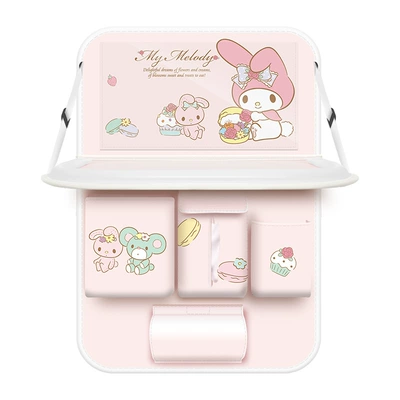 Car storage bag/box: box car seat back