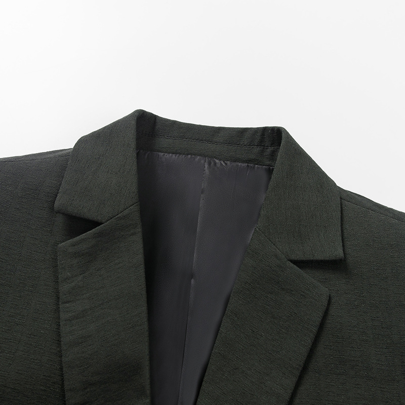 Trajes casuales para hombres 2025 primavera y verano trajes delgados, chaqueta occidental delgada, chaqueta de negocios para hombres, chaqueta de traje pequeño
