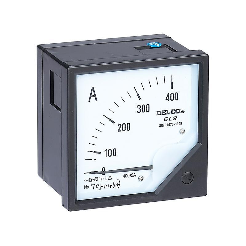 德力西电气 6L2 交流指针式电流表 6L2 电流表 400/5 | 6L2A400