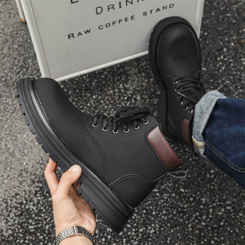 Martens, полусапоги демисезонные, английский стиль, платформа, британский стиль