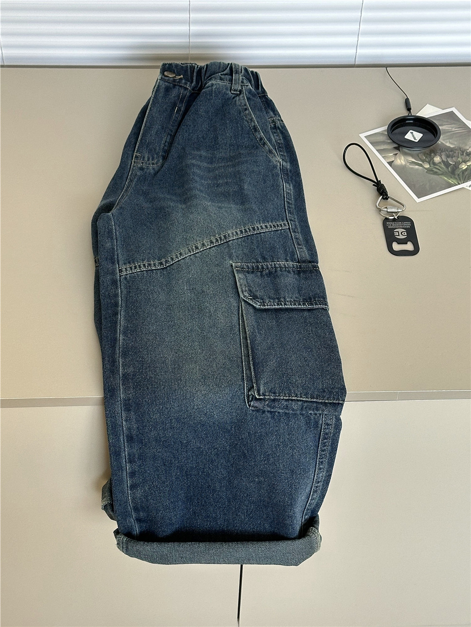 Autumn children's jeans for boys