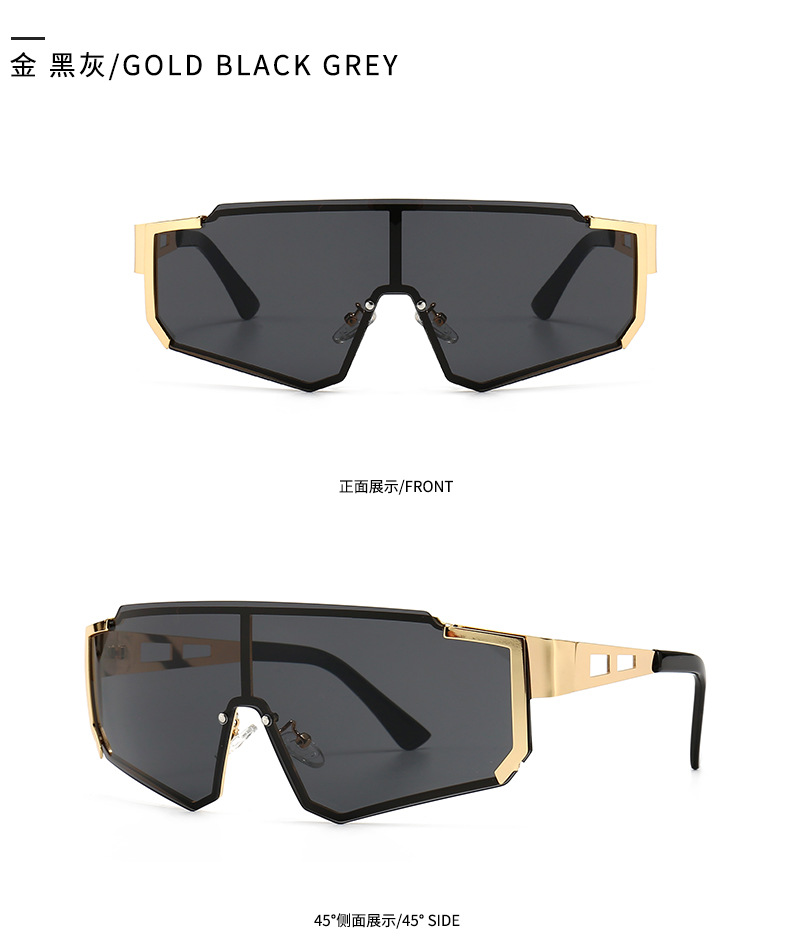 Men's Metal Sports Cycling Outdoor Uv Protection Fashion Sunglasses display picture 7