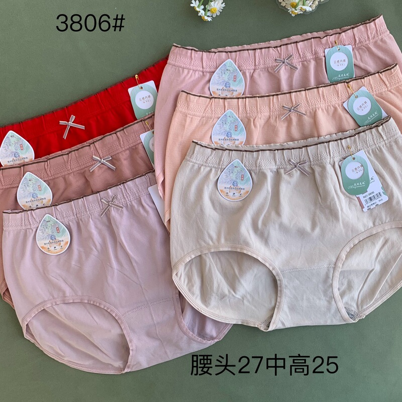 3806 seamless fabric naked ammonia stock ladies briefs tail goods underwear underwear women handle cheap live