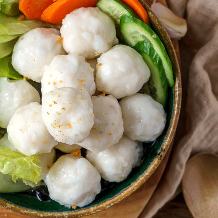 Cuttlefish balls, Shantou Huazhi balls, Squidfish balls, quick-frozen meatballs, hot pot meatballs, oden cooking ingredients, commercial wholesale