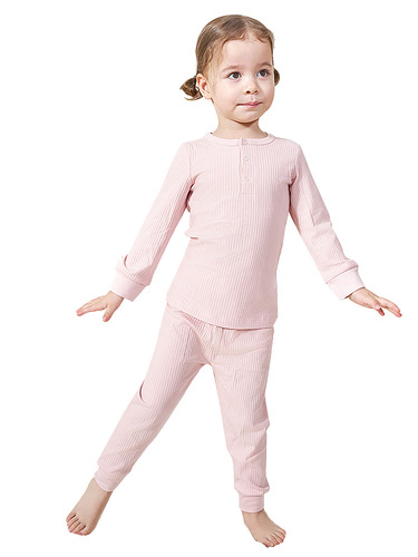 Andan Children's Panto Set Autumn Winter Base Layer Set Baby Pajamas Baby Home Clothing Underwear