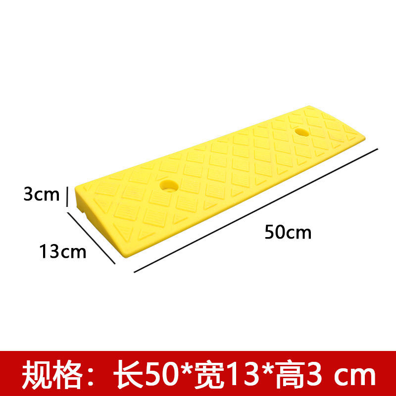 Estera pendiente paso estera umbral estera carretera pendiente de plástico coche cuesta arriba escalada carretera diente velocidad golpe pendiente tablero