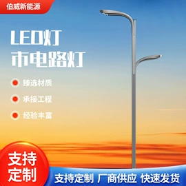 道路照明灯;交通安全标识;监控器支架