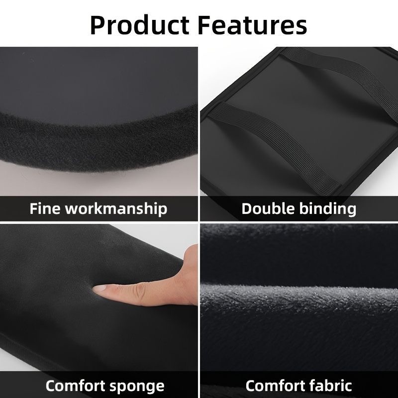 Car Armrest Box Heightening Pad, Car Central Armrest Box Plush Pad, Car Interior Armrest Cushion Cover, Universal