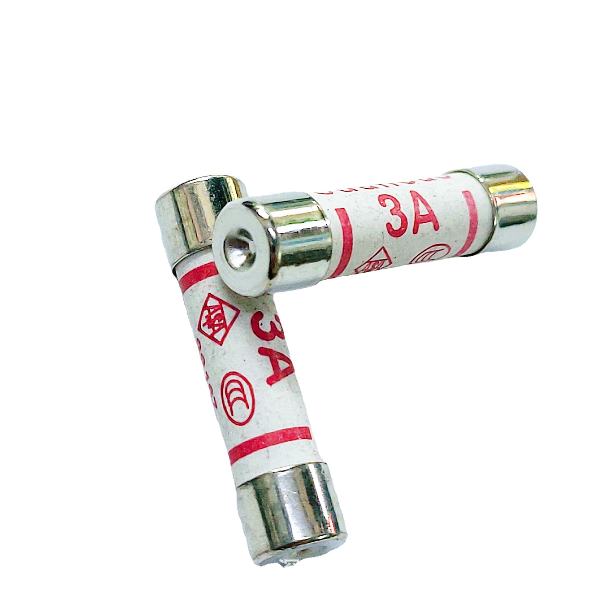 BS1362 6*25保险丝 英式插座保险丝 3A 5A 10A 13A普通帽陶瓷灌沙