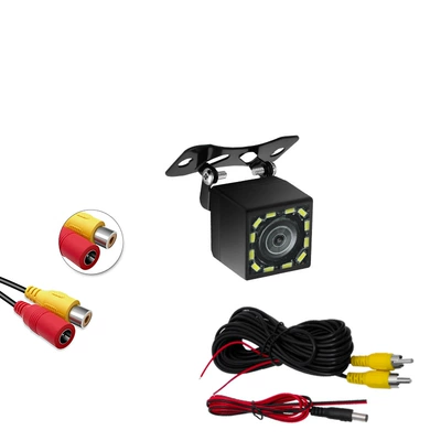 Reversing Camera Android Large Screen Vehicle camera - 12-lights-adjustable-plug-in-complete-set