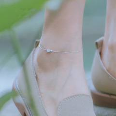 Small Square Ankle Chain for Girls: Minimalist, Sexy, Unique Design, Ankle Chain Bracelet for Girls, Fashion Trend Ankle Bracelet, Wholesale