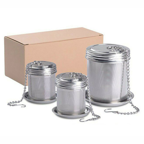 Thermal cup filter 304 stainless steel teacup teapot filter screen seasoning ball seasoning basket tea infuser