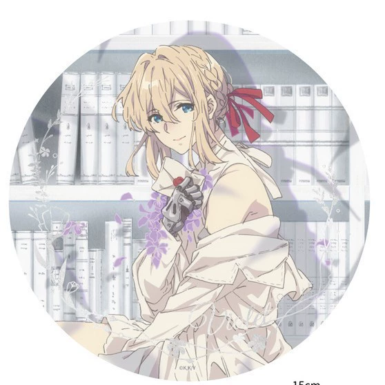 [Flash] Галактика Анимация Violet Evergarden сломанный цветок серия лазерный билет карточка-подборная коробка подвеска